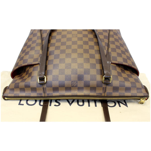 Louis Vuitton Totally MM Damier Ebene Shoulder Bag with strap 