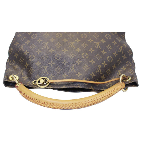 Louis Vuitton Artsy MM Monogram Shoulder Bag - bottom view