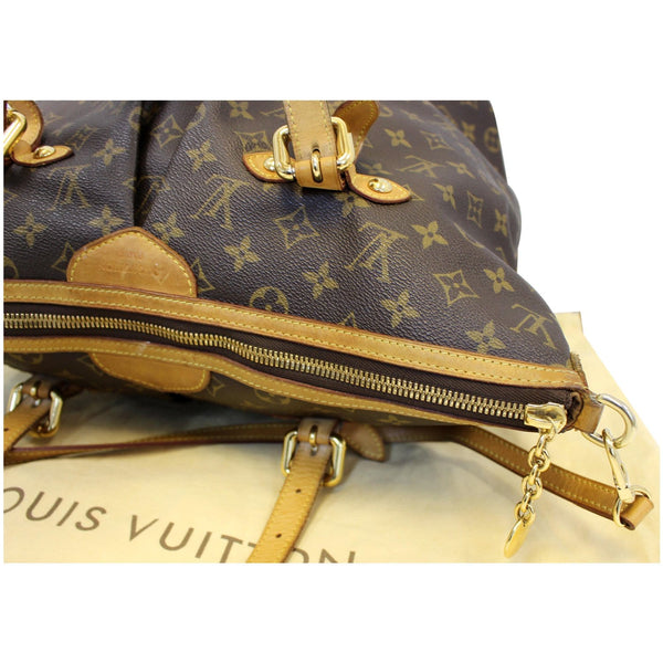 Louis Vuitton Palermo GM - Lv Monogram Tote Shoulder Bag-lv zip