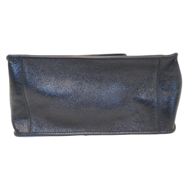 FENDI Flip Large FF Motif Calf Leather Crossbody Bag Black