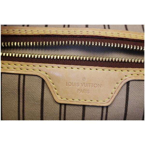 Louis Vuitton Neverfull MM Monogram tote Bag - lv zip bag