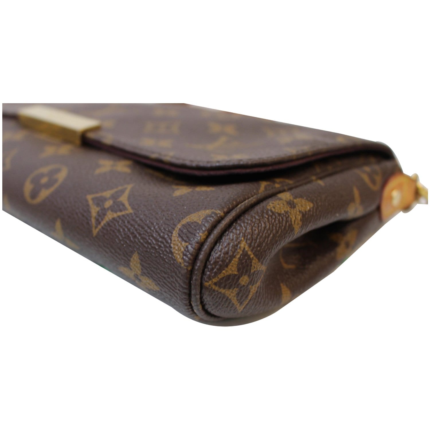Louis Vuitton Favorite MM Monogram Canvas Cluth Bag Handbag Article: M40718  Made in France