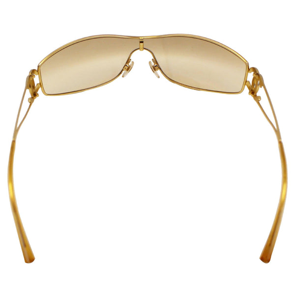 CHANEL Crystal CC Logo Sunglasses 4073-B Gold