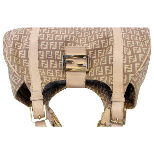 Fendi Zucchino Canvas Bag For Women - strap 