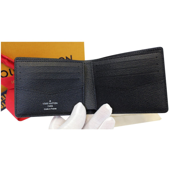 Louis Vuitton Slender - Lv Epi Leather Wallet Black - patent leather 
