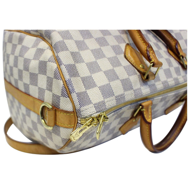 Louis Vuitton Speedy 35 Damier Azur Crossbody  Bag