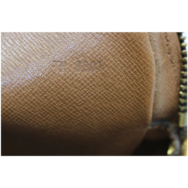 LOUIS VUITTON Marly Dragonne PM Monogram Canvas Clutch Bag Brown