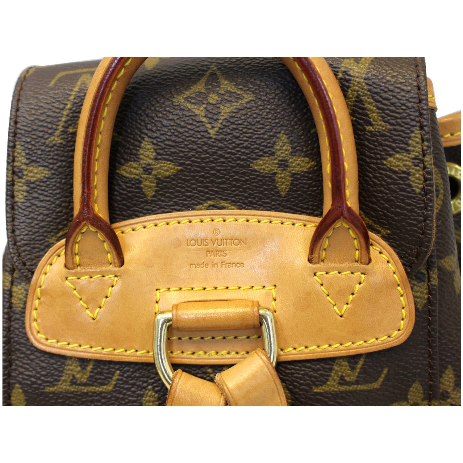 Louis Vuitton, Bags, Beautiful Authentic Lv Backpack Montsouris Mini  Monogram