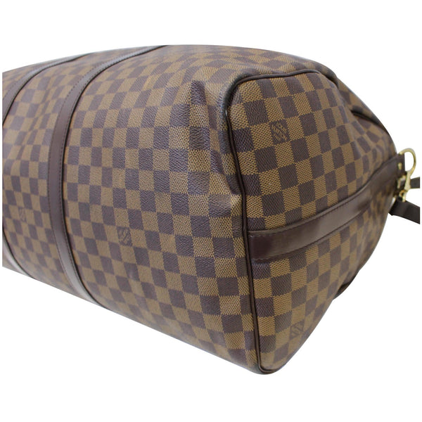 Louis Vuitton Keepall - Lv Damier Ebene Travel Bag - corner