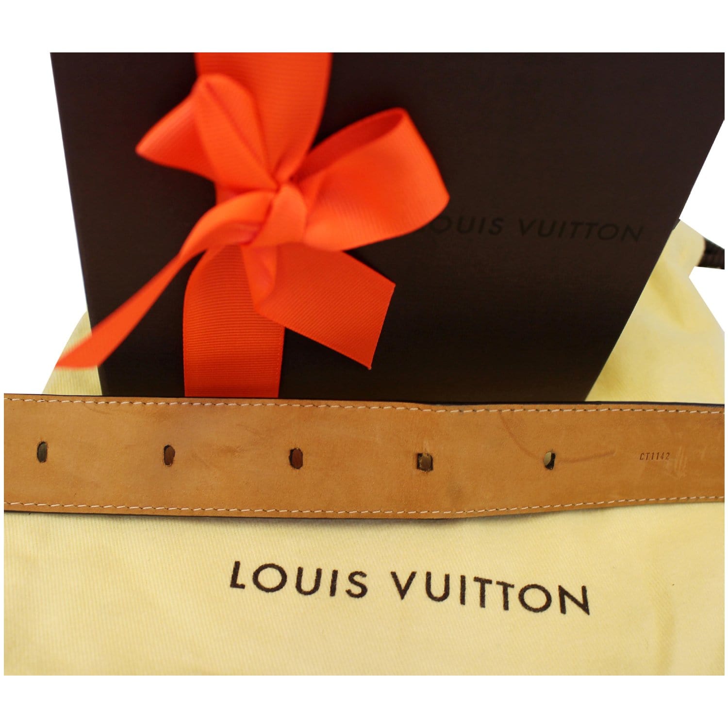 Louis Vuitton Monogram Canvas Ellipse Belt 95CM Louis Vuitton