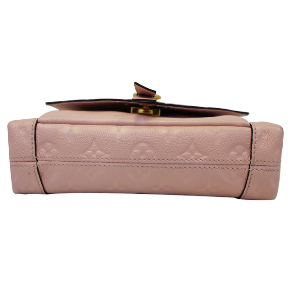 LOUIS VUITTON Blanche BB Empreinte Leather Shoulder Bag Rose Poudre