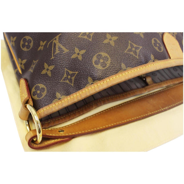 LOUIS VUITTON Delightful PM Monogram Shoulder Hobo Bag Brown
