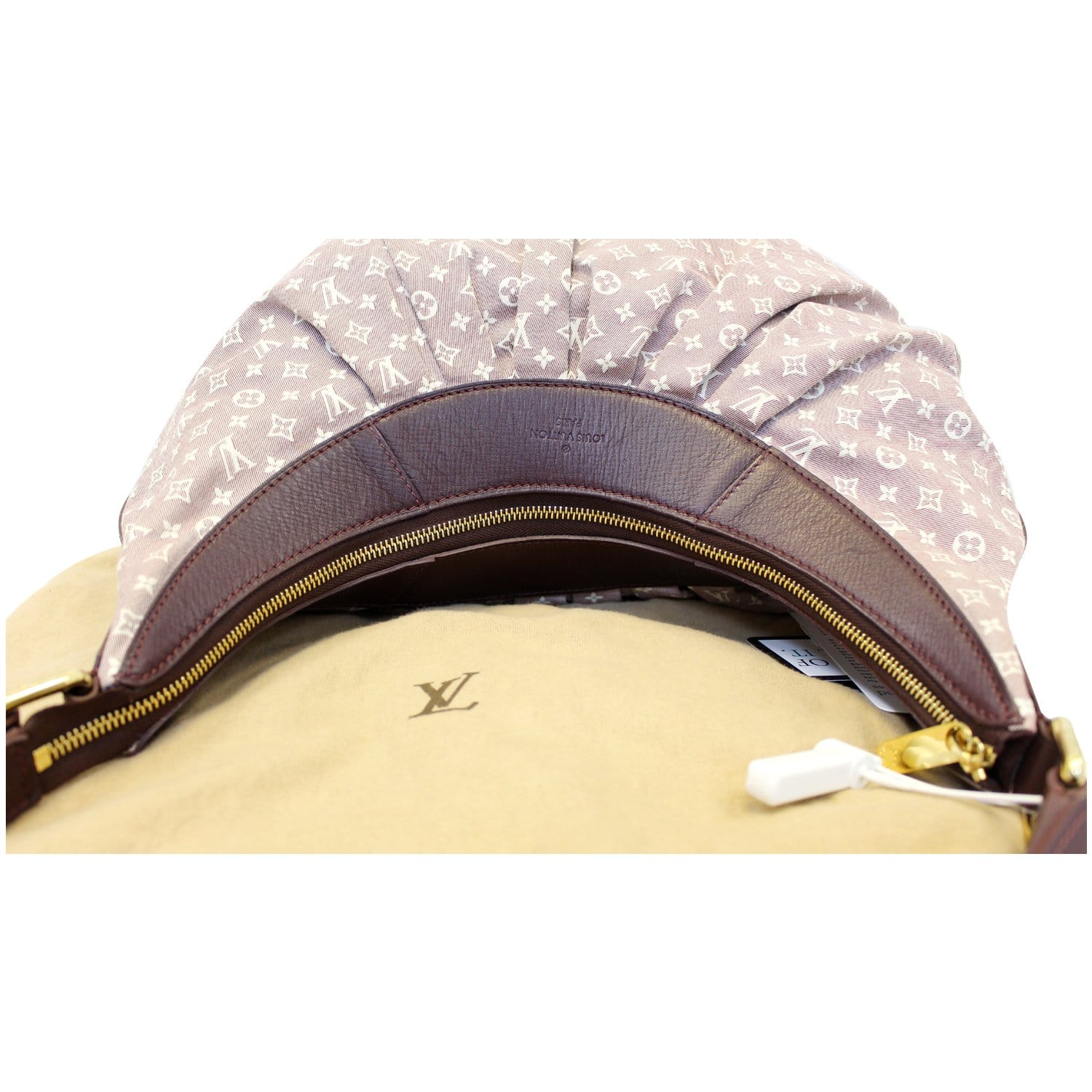 Louis Vuitton Croissant Sepia Rhapsodie 871483 Bordeaux Monogram Mini Lin  Canvas Shoulder Bag, Louis Vuitton
