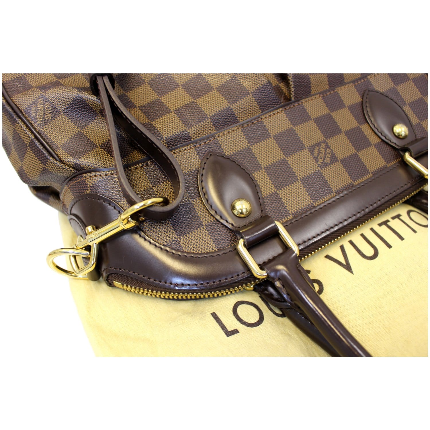 Trevi cloth crossbody bag Louis Vuitton Brown in Cloth - 35730317