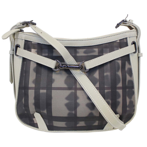 Burberry Tie Dye Smoked Check Shoulder Bag