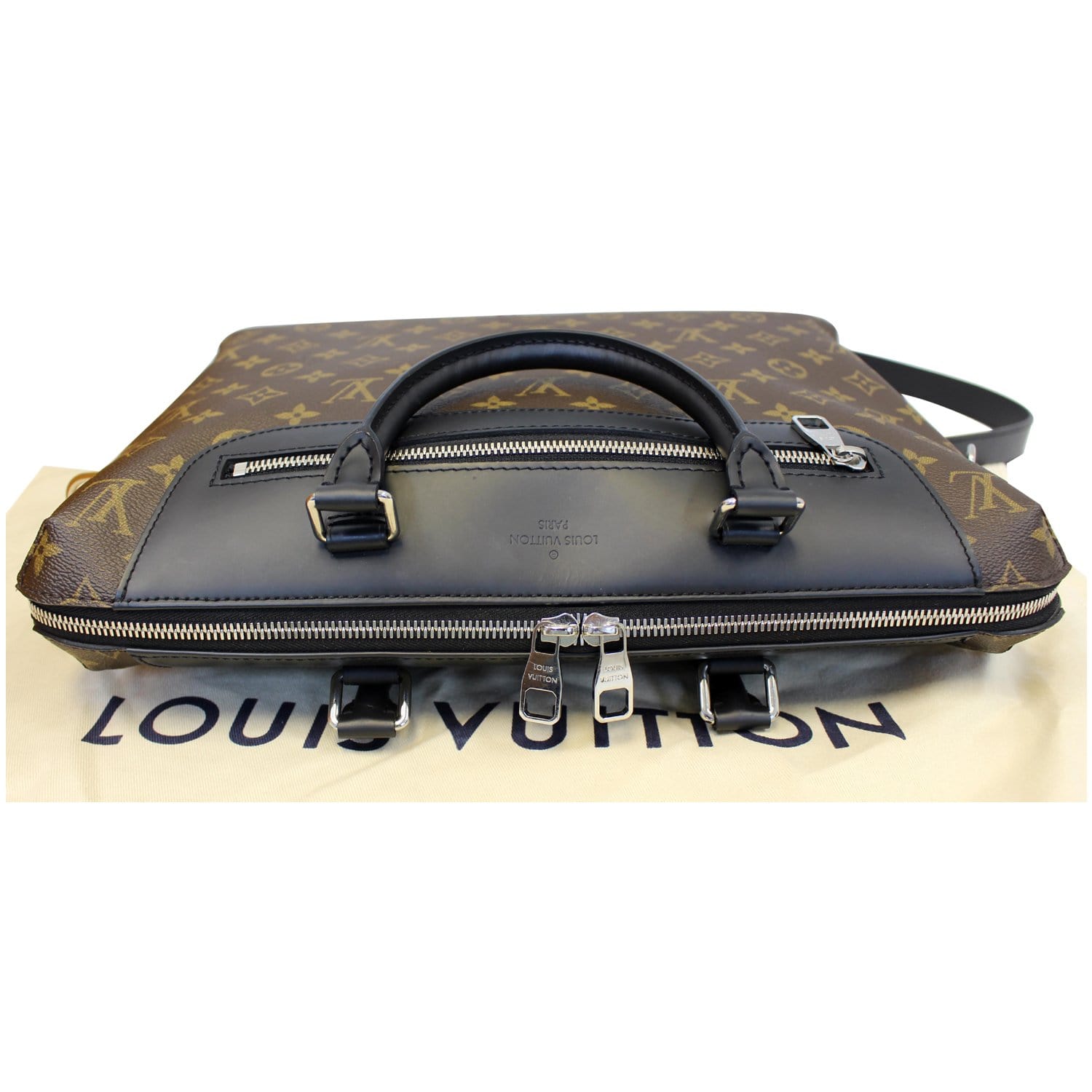Louis Vuitton 2013 pre-owned Monogram Macassar Porte-Documents Voyage GM  Briefcase - Farfetch