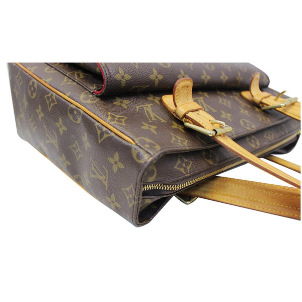 LOUIS VUITTON Multipli Cite Monogram Canvas Shoulder Bag Brown