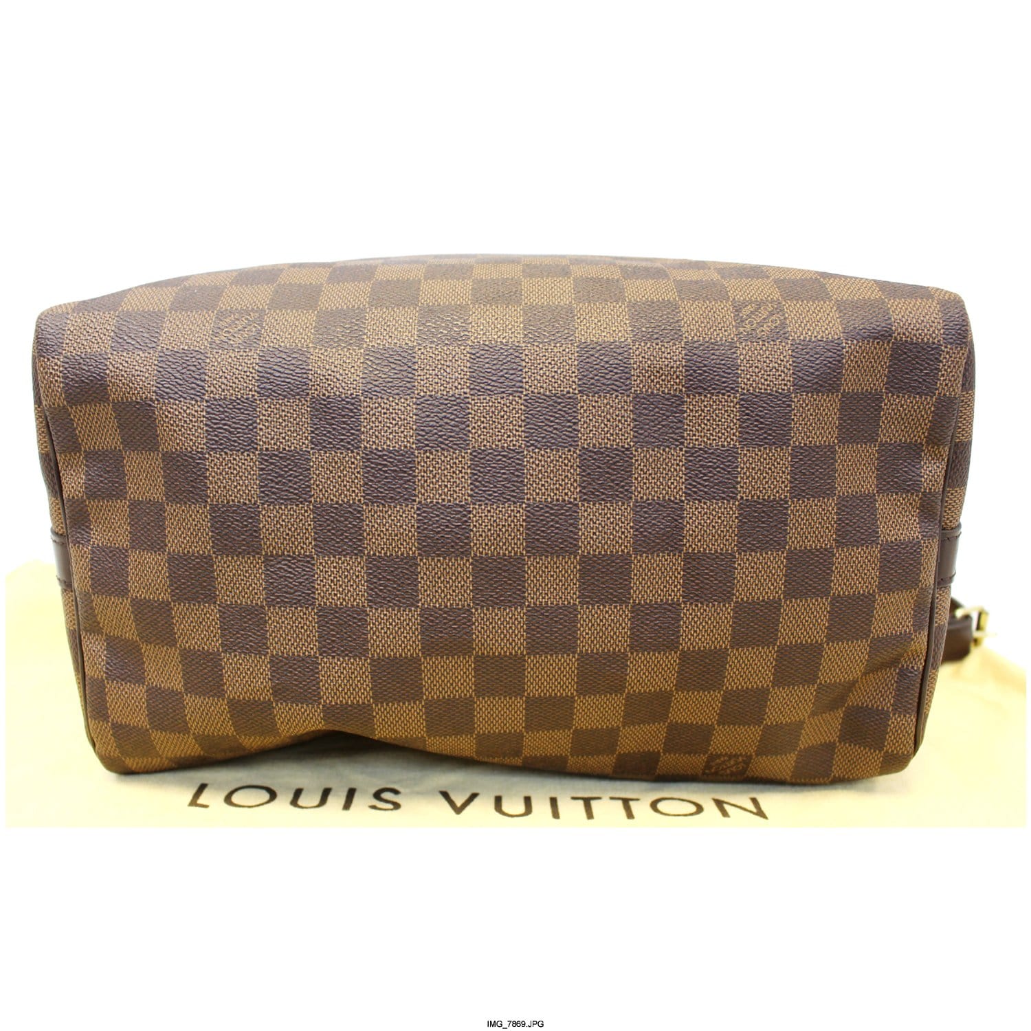 Speedy bandoulière leather crossbody bag Louis Vuitton Khaki in Leather -  32833797