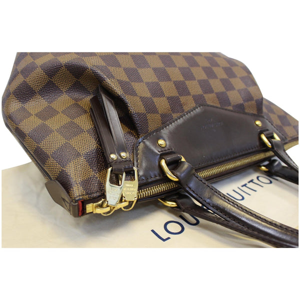 LOUIS VUITTON Westminster PM Damier Ebene Shoulder Bag Brown