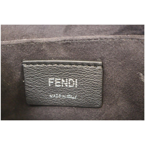 Fendi Kan I Python Leather Small Shoulder Bag - fendi logo