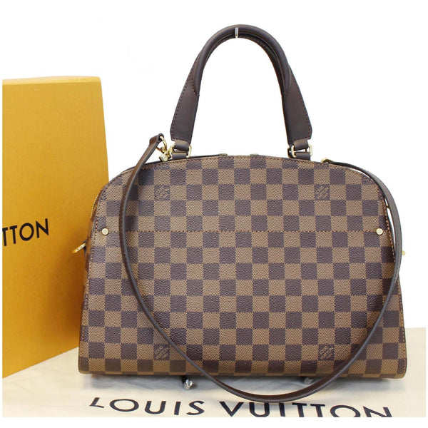 Louis Vuitton Kensington Bowling Damier Shoulder Handbag leather