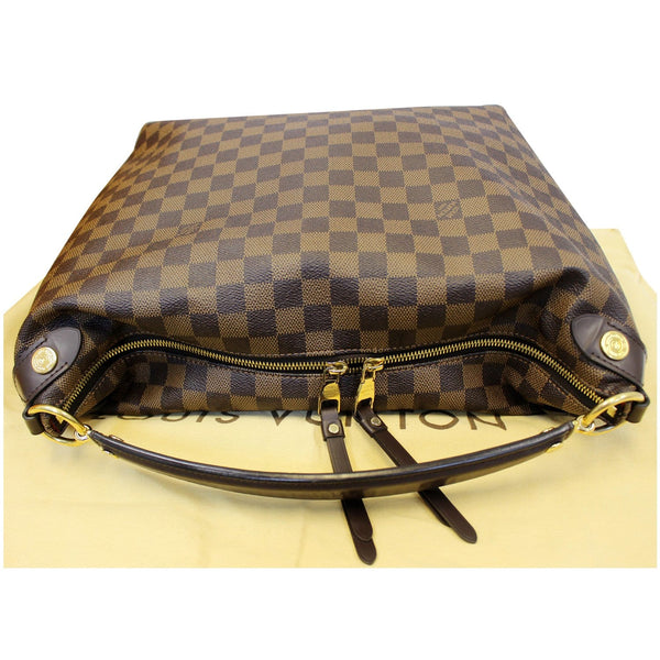 LOUIS VUITTON Duomo Hobo Damier Ebene Shoulder Bag Brown-US