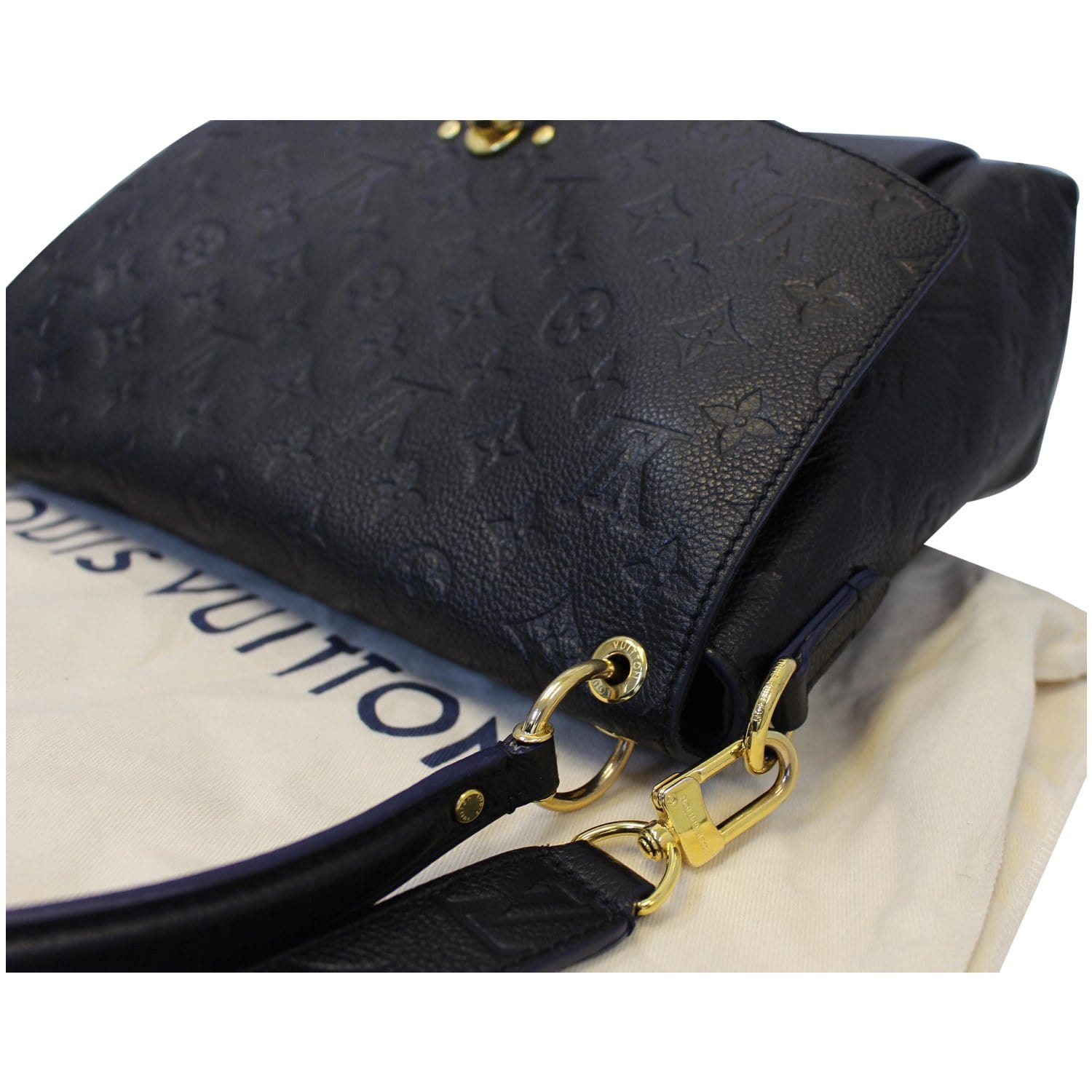 Blanche MM Empreinte – Keeks Designer Handbags