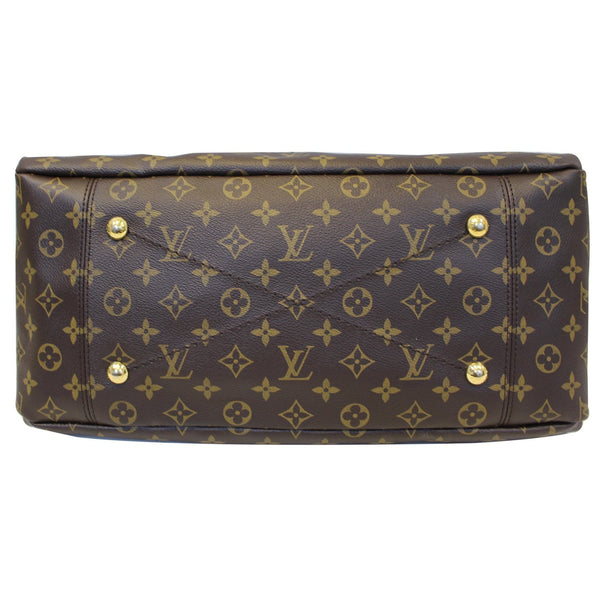 LOUIS VUITTON Artsy MM Monogram Canvas Shoulder Bag Brown