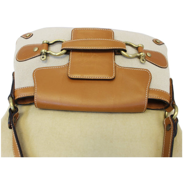 Burberry Shoulder Bag | Burberry Flap Bag Brown - Upper Side