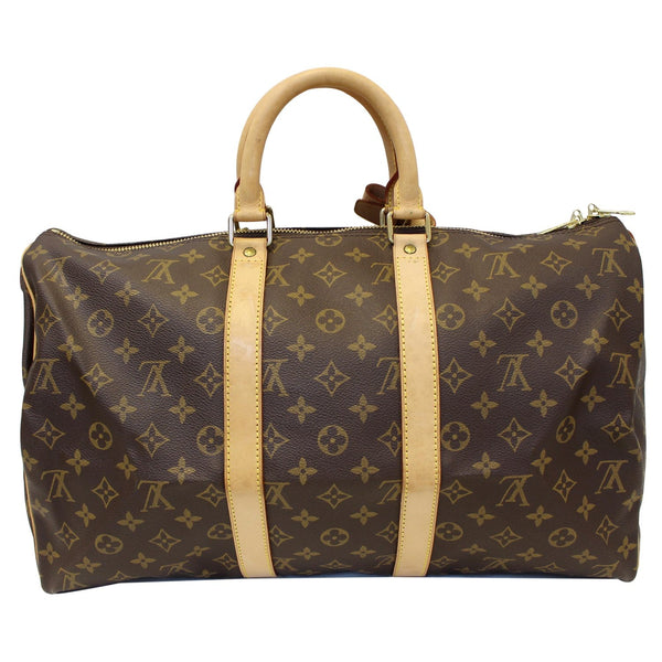 Louis Vuitton Keepall 45 Monogram Duffle - Lv Travel Bag - lv strap