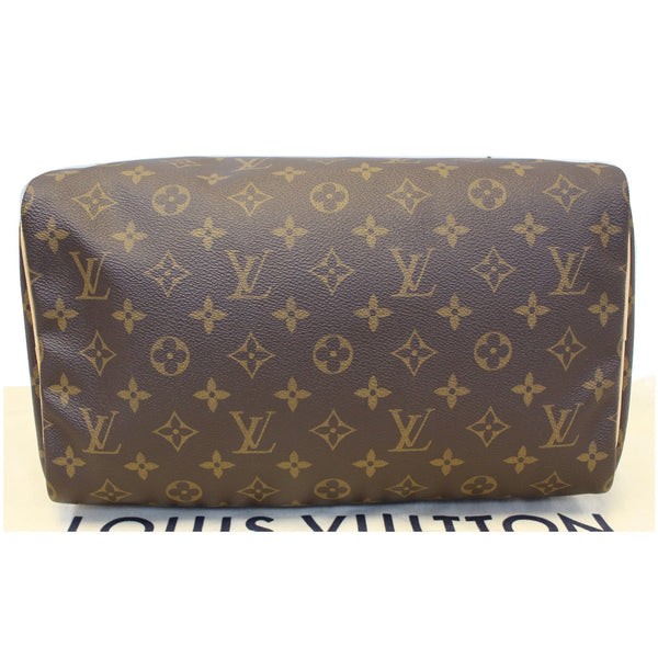 LOUIS VUITTON Speedy 30 Monogram Canvas Satchel Handbag Brown