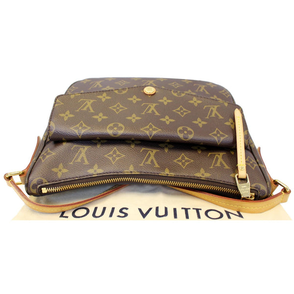 LOUIS VUITTON Mabillon Monogram Canvas Shoulder Crossbody Bag Brown