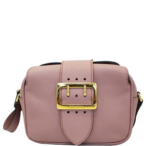 BURBERRY Medley Small Buckle Crossbody Bag Light Pink - 25% OFF