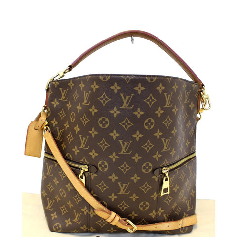 LOUIS VUITTON Melie Monogram Canvas Hobo Shoulder Bag