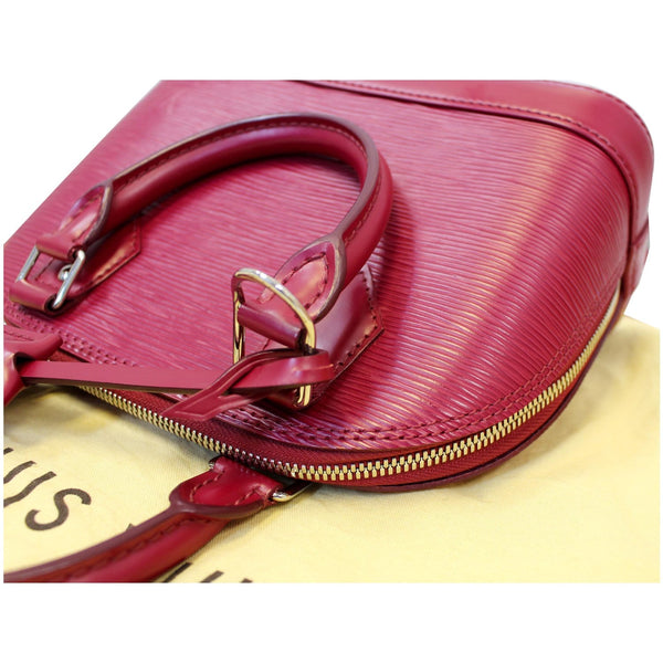 Louis Vuitton Alma BB Epi Leather Shoulder Bag- side view