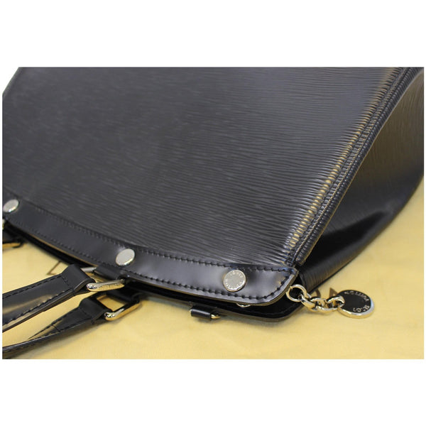 LOUIS VUITTON Brea GM Epi Leather Satchel Bag Black