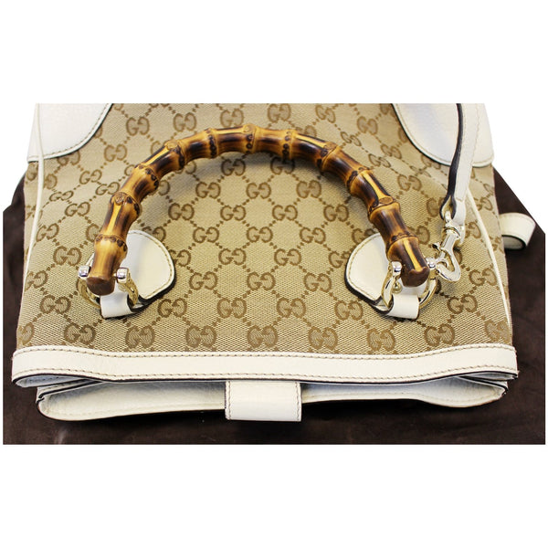 Gucci Shoulder Handbag Bamboo Diana GG Canvas for sale