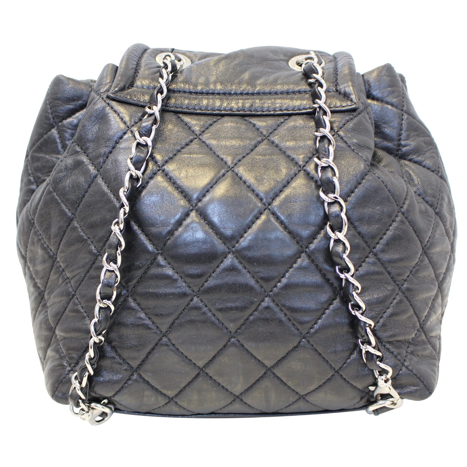 CHANEL Beijing 2 in 1 Black Quilted Leather Backpack Bag-US