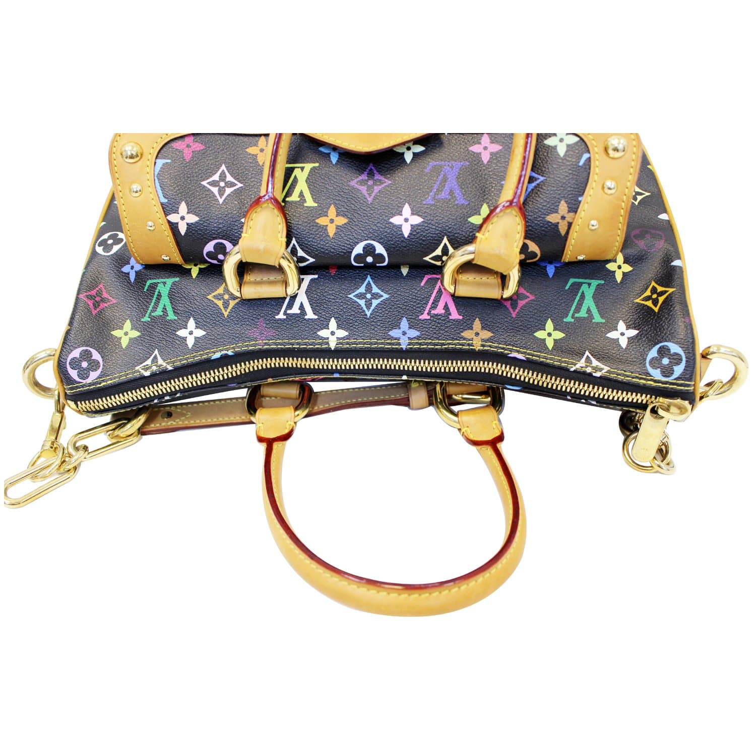 Rita leather handbag Louis Vuitton Multicolour in Leather - 34724863