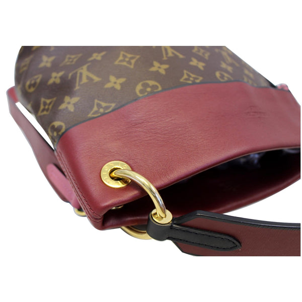 LOUIS VUITTON Tuileries Besace Monogram Canvas Shoulder Bag Rose Bruyere