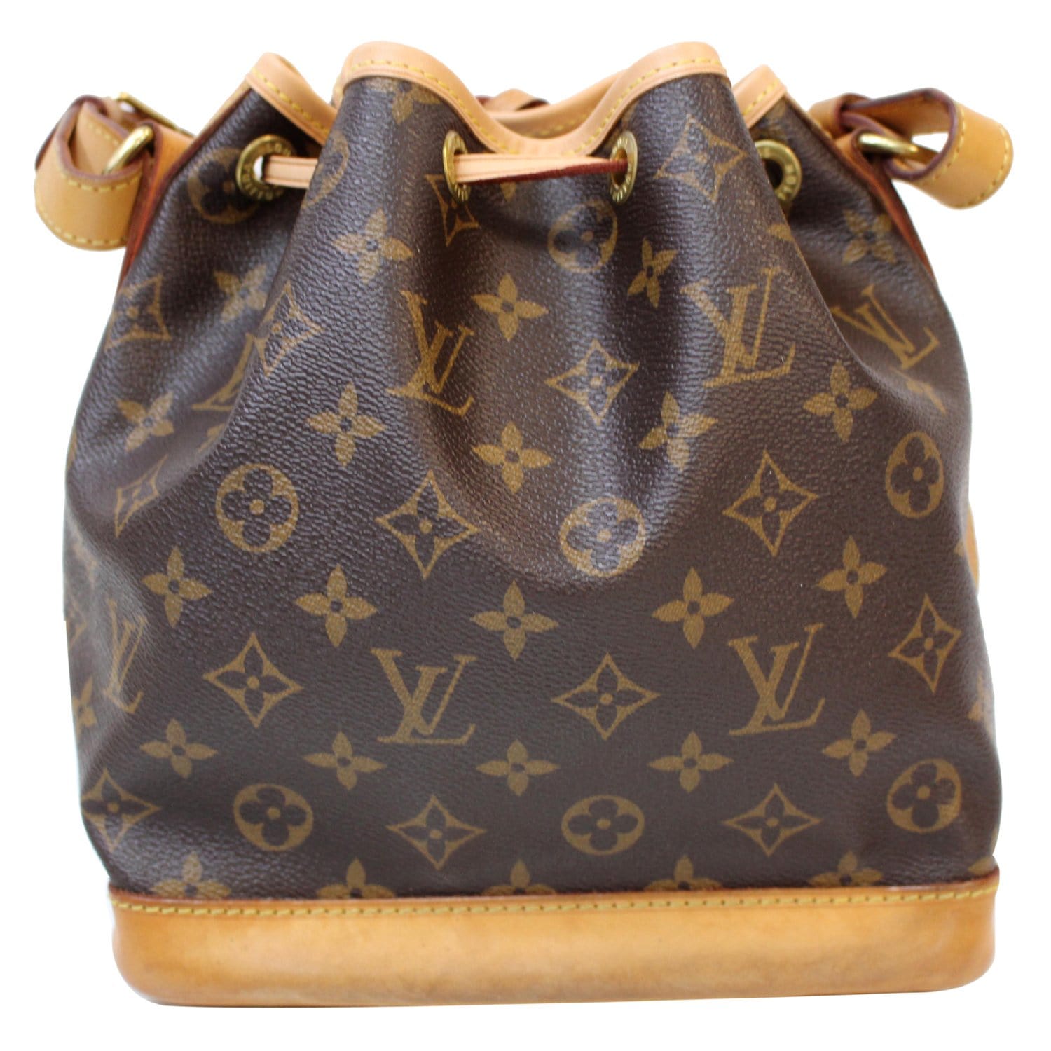 Louis Vuitton Petit Noe M42224 Brown Monogram Shoulder Bag 11525