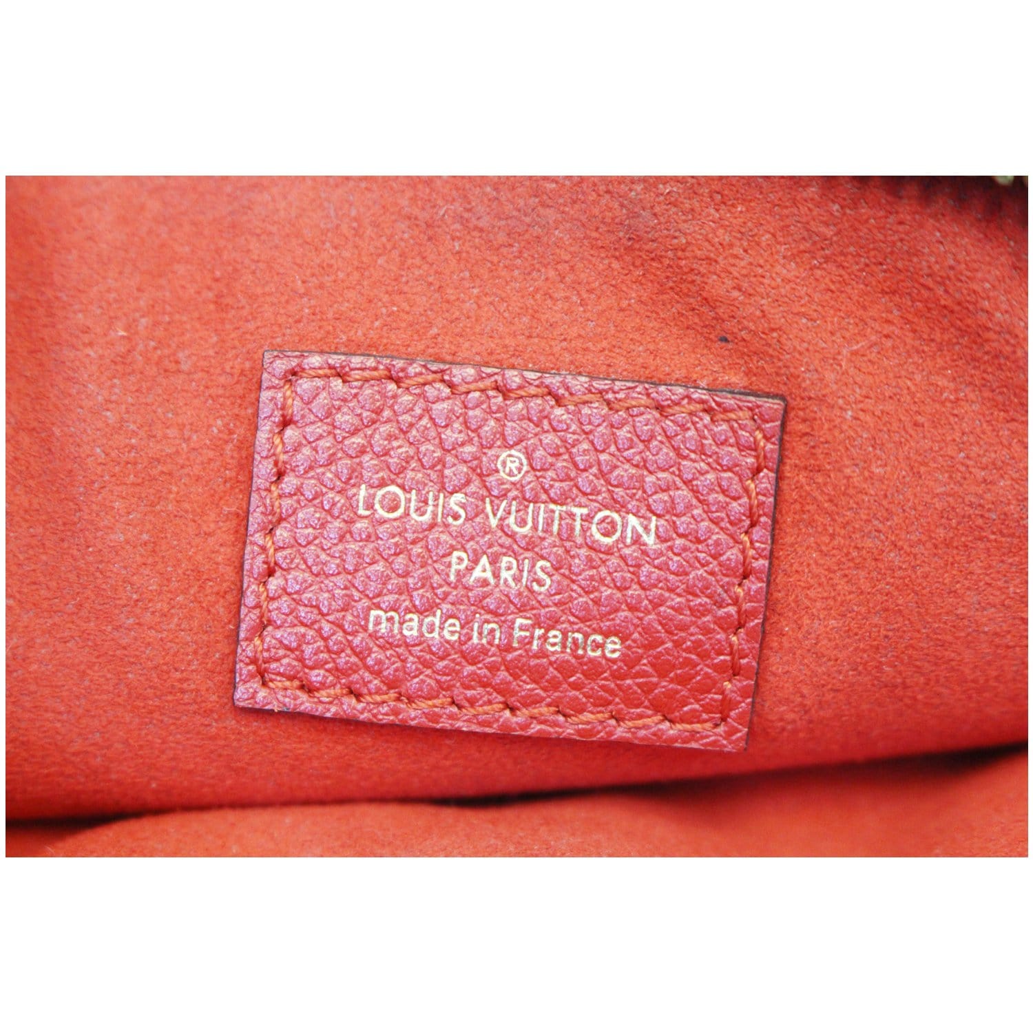 Louis Vuitton Brown Monogram Cerise Twice Gold Tone Hardware