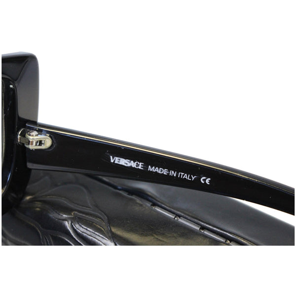 Versace Black and White Stripes Sunglasses on disount