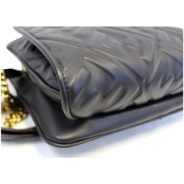 Fendi Upside Down Leather Belt Bag in Black 100% authentic 