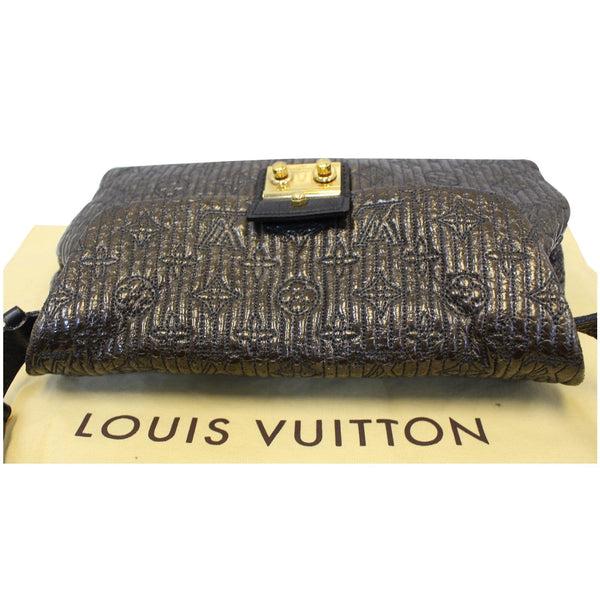 Front Look Lv Motard Pochette Monogram Leather Bag