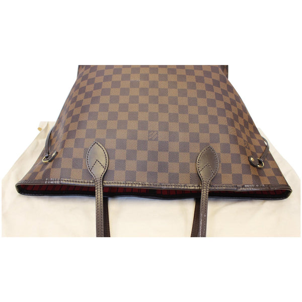 LOUIS VUITTON Neverfull MM Damier Ebene Tote Shoulder Bag Brown-US