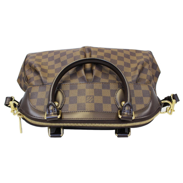 LOUIS VUITTON Trevi PM Damier Ebene Shoulder Bag Brown-US