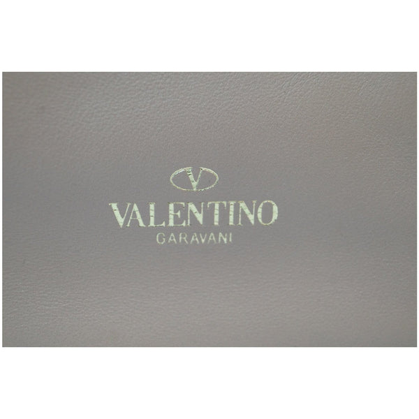 VALENTINO Garavani Lovestud Calfskin Leather Tote Bag Pink - Valentino Logo