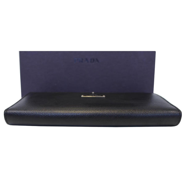  Prada Triangle Continental Flap Wallet - with box