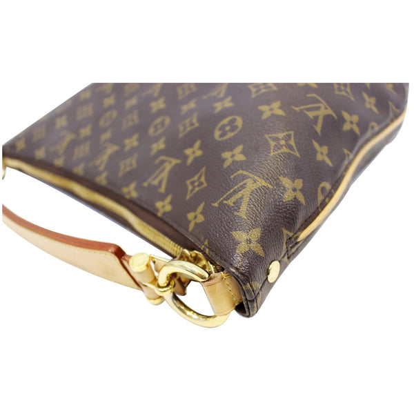 Louis Vuitton Sully PM Monogram Canvas Shoulder Bag - gold strap